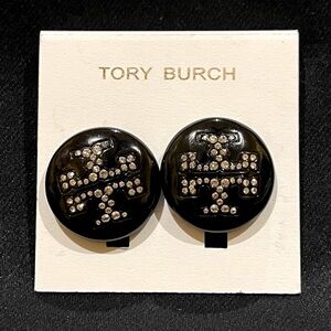 TORY BURCH Crystal Resin Stud Earrings